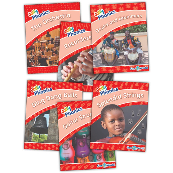 Jolly Phonics Readers Level 1 Our World: In Precursive Letters (British English edition) - ISBN 9781844148905