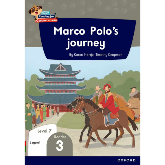Oxford Reading for Comprehension Home Language Grade 2 Level 7 Reader 3: Marco Polo's journey? - ISBN 9780190793531
