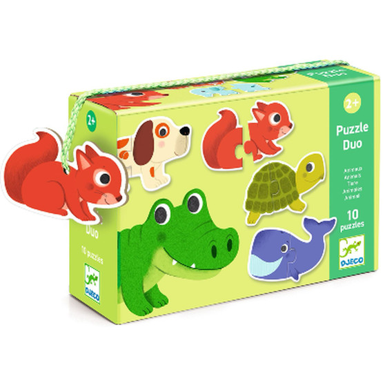 Djeco Animals - Duo Puzzle - EAN 3070900081475