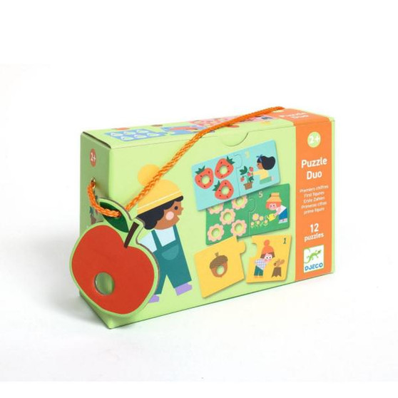 Djeco First Numbers Duo Puzzle - EAN 3070900082724
