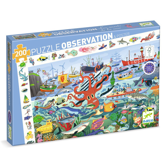 Djeco Secrets of the Sea - EAN 3070900074606