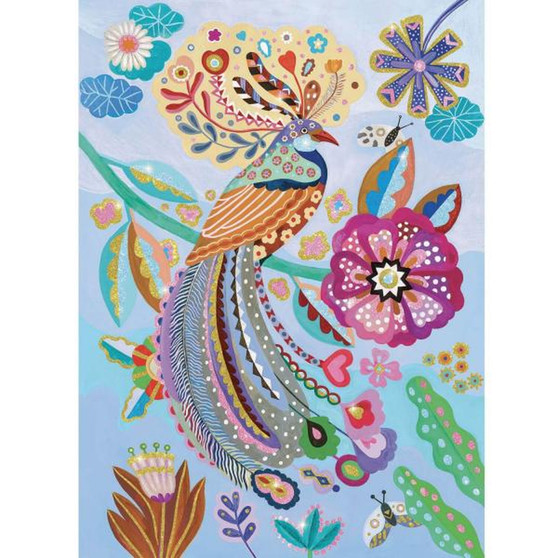 Djeco Sparkling Bird - 50 Pieces - EAN 3070900070226