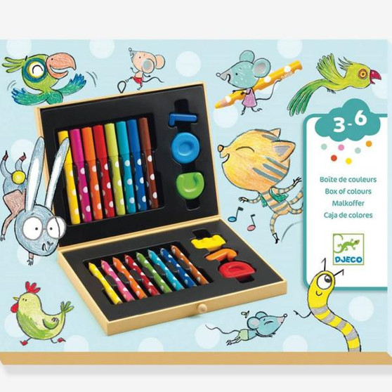Djeco Box of Colors for Toddlers - EAN 3070900090101