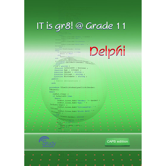 IT is gr8! @ Grade 11 Delphi - ISBN 9781920535025