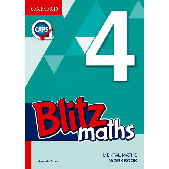 Blitz Mental Maths Grade 4 Workbook English - ISBN 9780190408893