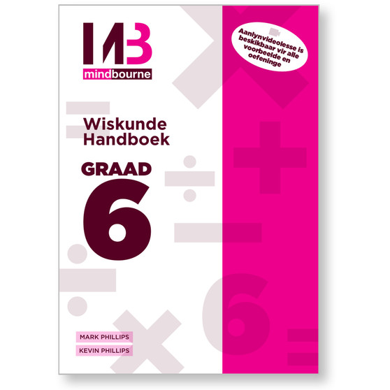 Mindbourne Wiskunde Graad 6 Handboek - ISBN 9780639734811