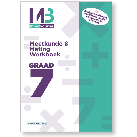 Mindbourne Wiskunde Graad 7 Meetkunde en Meting Werkboek - ISBN 9780639735955
