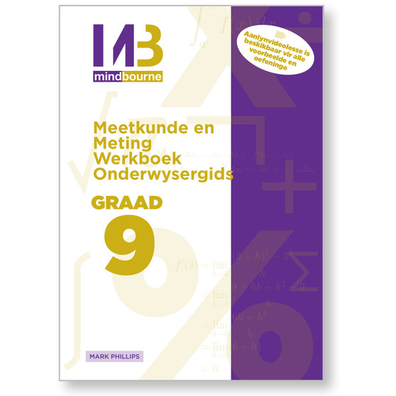 Mindbourne Wiskunde Graad 9 Meetkunde en Meting Werkboek Onderwysergids - ISBN 9781928462712