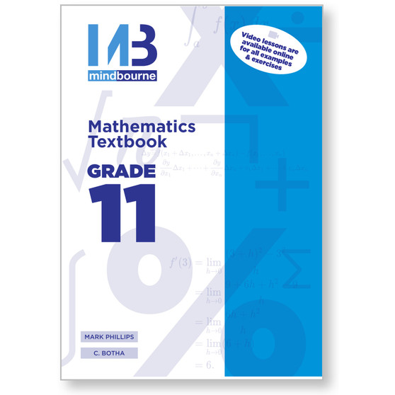Mindbourne Mathematics Grade 11 Textbook - ISBN 9781928462163