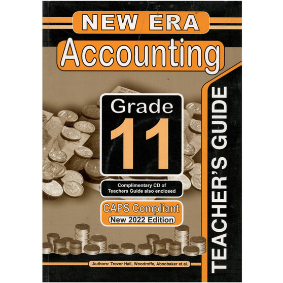 New Era Accounting Grade 11 Teacher Guide - ISBN 9781920321857