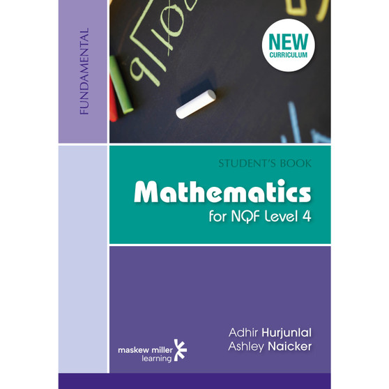 MML Mathematics for NQF Level 4 - ISBN 9781775786375