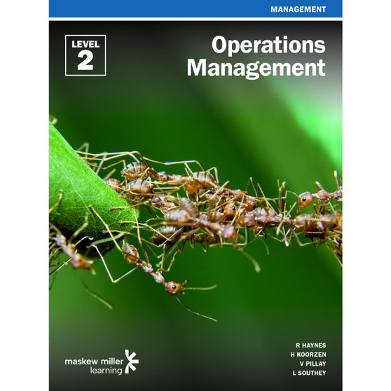 FCS: Operations Management Level 2 - ISBN 9781868917426