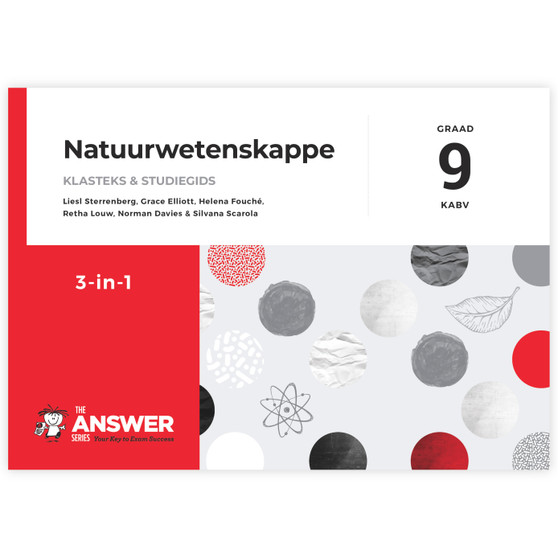 The Answer Series Graad 9 Natuurwetenskappe 3-in-1 KABV Studiegids - ISBN 9781928405252