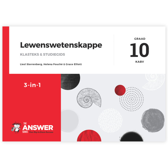 The Answer Series Graad 10 Lewenswetenskappe 3-in-1 KABV Studiegids - ISBN 9781920297862