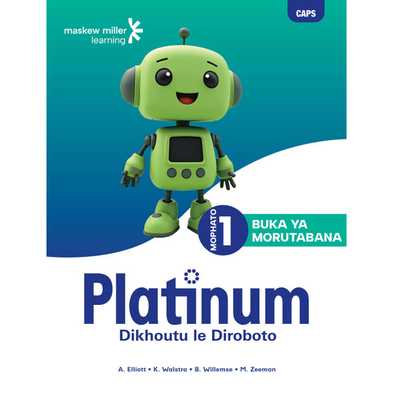DIGITAL - Platinum Dikhoutu le Diroboto Mophato Wa 1 Buka Ya Morutabana (1-Year Licence) - ISBN 9781779897220