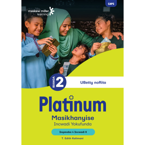 DIGITAL - Platinum Masikhanyise Ibanga 2 Incwadi Yokufunda 8 - Inqanaba 4 (1-Year Licence) - ISBN 9781834974552