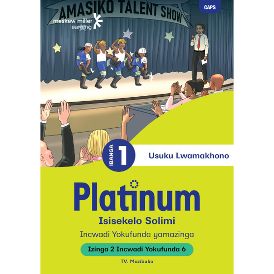 DIGITAL - Platinum Isisekelo Solimi Ibanga 1 Incwadi Yokufunda 6 - Izinga 2 (1-Year Licence) - ISBN 9781834968957