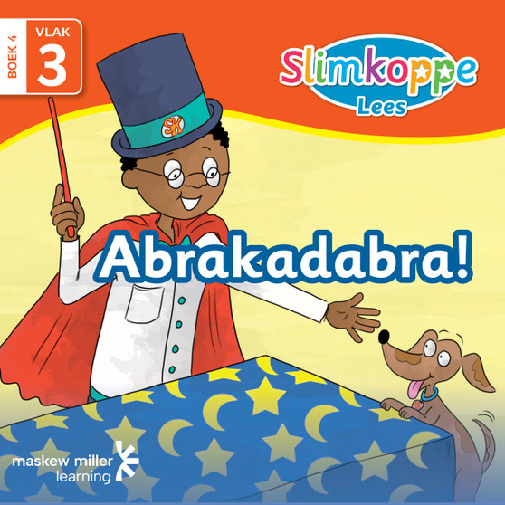 DIGITAL - Slimkoppe Lees! Vlak 3 Boek 4: Abrakadabra! ePDF (perpetual licence) - ISBN 9781775951766