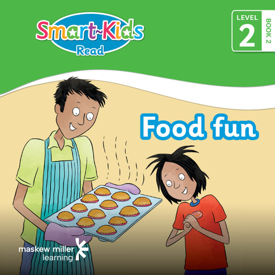 DIGITAL - Smart-Kids Read! Level 2 Book 2: Food fun ePDF (perpetual licence) - ISBN 9781775951476