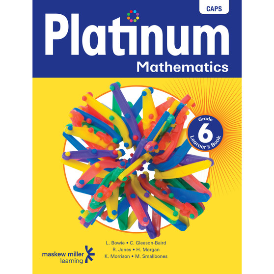 DIGITAL - Platinum Mathematics Grade 6 Learner's Book ePUB (1-year licence) - ISBN 9780636176980