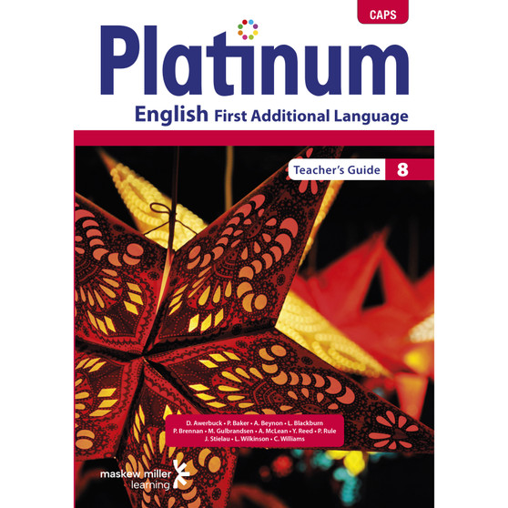 DIGITAL - Platinum English First Additional Language Grade 8 Teacher's Guide ePDF (1-year licence) - ISBN 9780636178663