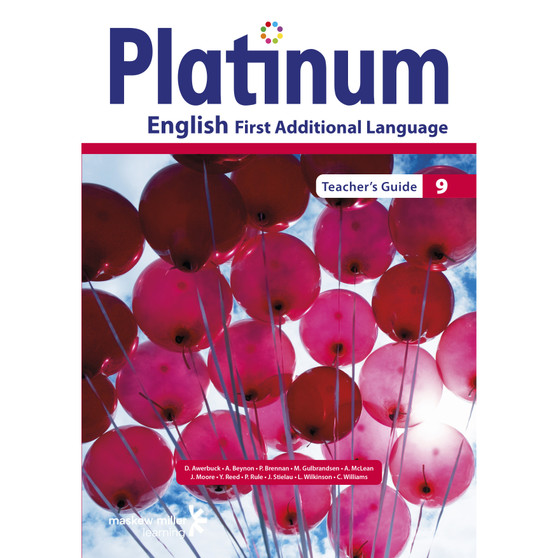 DIGITAL - Platinum English First Additional Language Grade 9 Teacher's Guide ePDF (1-year licence) - ISBN 9780636178687