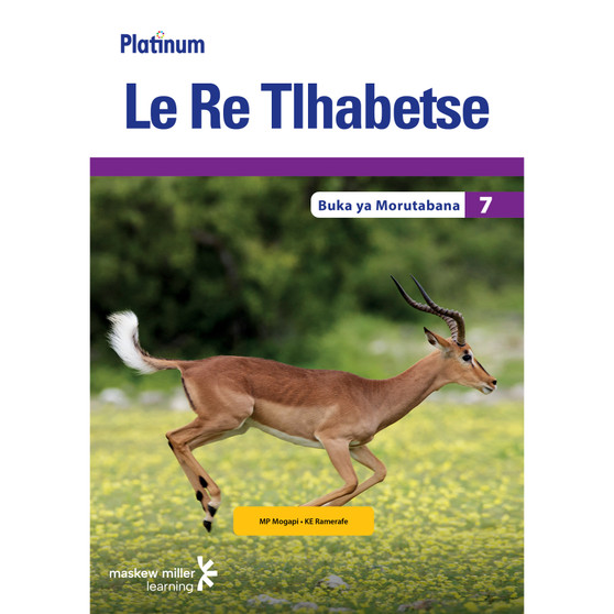 DIGITAL - Platinum A Re Šogeng Thari (Sepedi HL) Grade 7 Teacher's Guide ePDF (1-year licence) - ISBN 9780636198623