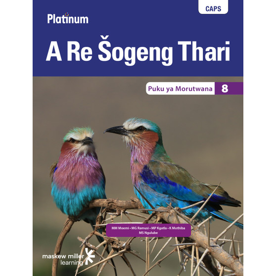 DIGITAL - Platinum A Re Šogeng Thari (Sepedi HL) Grade 8 Learner's Book ePUB (1-year licence) - ISBN 9780636214309