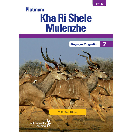 DIGITAL - Platinum Kha Ri Shele Mulenzhe (Tshivenda HL) Grade 7 Teacher's Guide ePDF (1-year licence) - ISBN 9780636198654