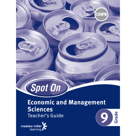 DIGITAL - Spot On Economic and Management Sciences Grade 9 Teacher's Guide ePDF (1-year licence) - ISBN 9780796256782