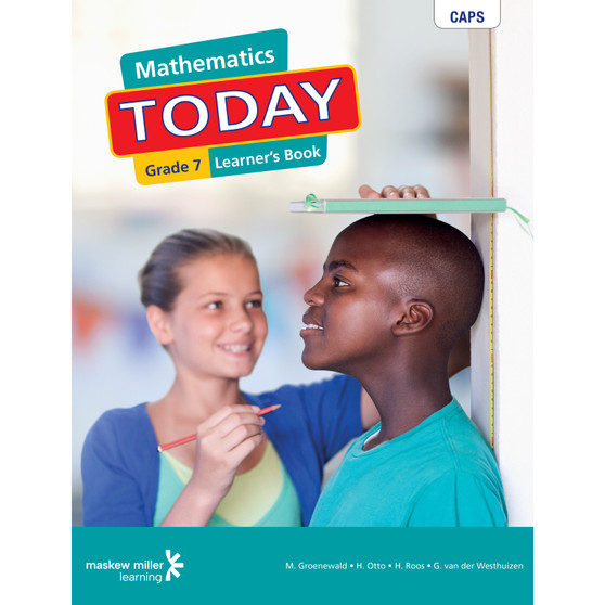 DIGITAL - Mathematics Today Grade 7 Learner's Book ePDF (1-year licence) - ISBN 9780636176126