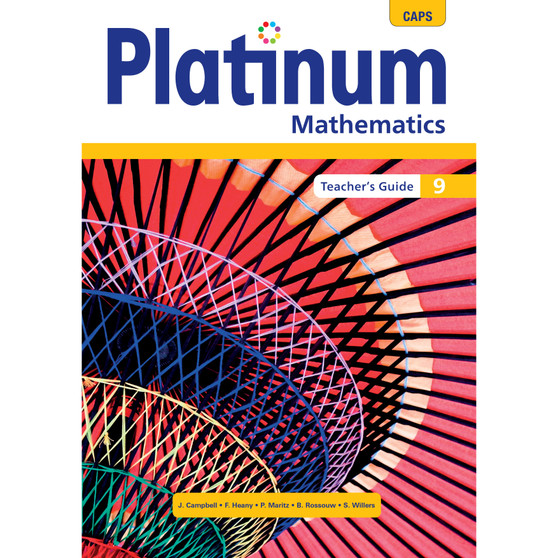 DIGITAL - Platinum Mathematics Grade 9 Teacher's Guide ePDF (1-year licence) - ISBN 9780636188099