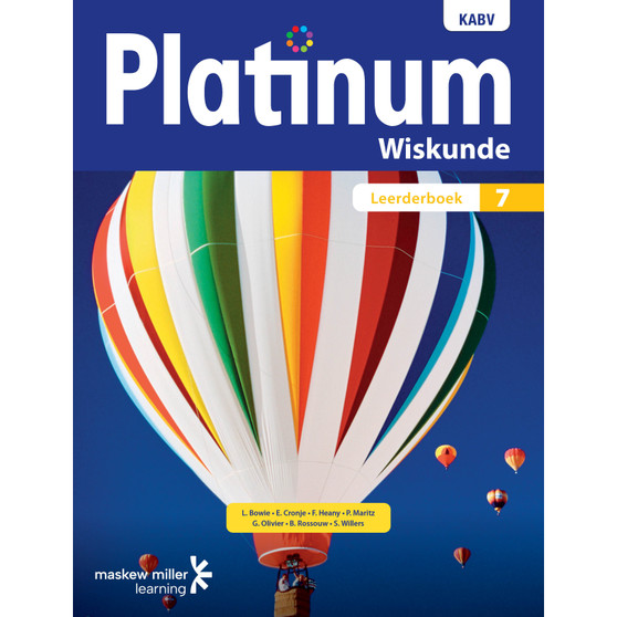 DIGITAL - Platinum Wiskunde Graad 7 Leerderboek Epub (1-Year Licence) - ISBN 9780636175983