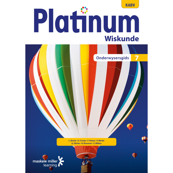 DIGITAL - Platinum Wiskunde Graad 7 Onderwysersgids Epdf (1-Year Licence) - ISBN 9780636197268