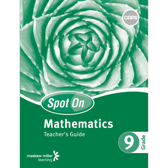 DIGITAL - Spot On Mathematics Grade 9 Teacher's Guide ePDF (1-year licence) - ISBN 9780796256997