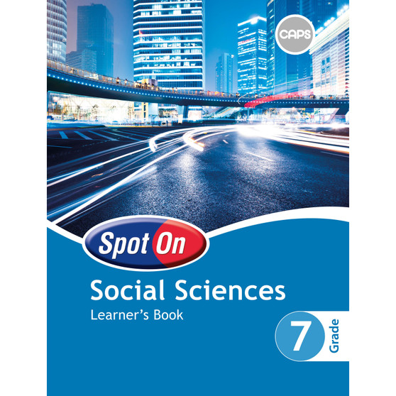 DIGITAL - Spot On Social Sciences Grade 7 Learner's Book ePDF (1-year licence) - ISBN 9780796255600