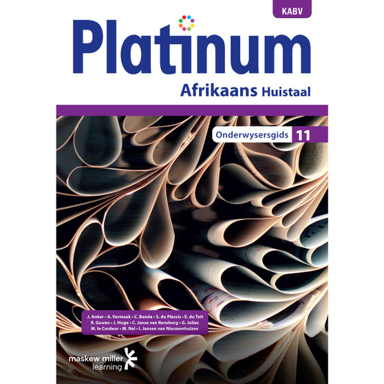 DIGITAL - Platinum Afrikaans Huistaal Graad 11 Onderwysersgids Epdf (1-Year Licence) - ISBN 9780636174504