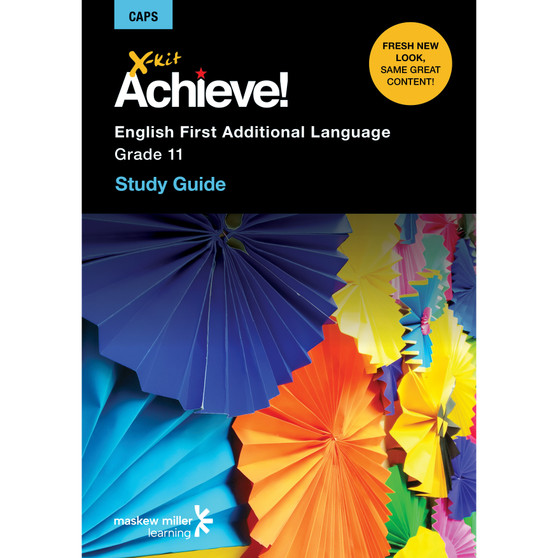DIGITAL - X-Kit Achieve! English First Additional Language Grade 11 Study Guide ePDF (perpetual licence) - ISBN 9781775787266