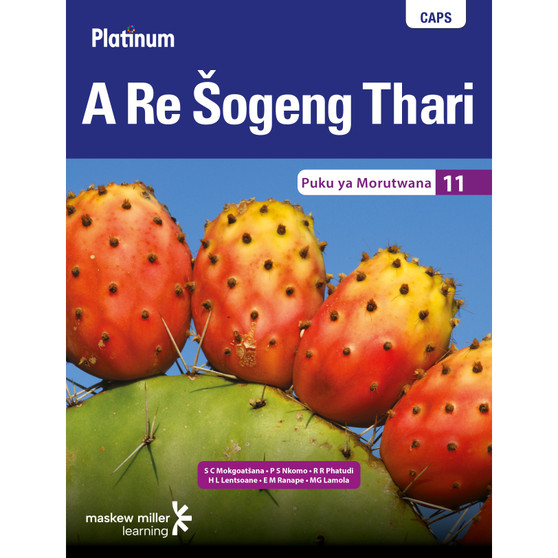 DIGITAL - Platinum A Re Šogeng Thari (Sepedi HL) Grade 11 Learner's Book ePDF (1-year licence) - ISBN 9780636170001