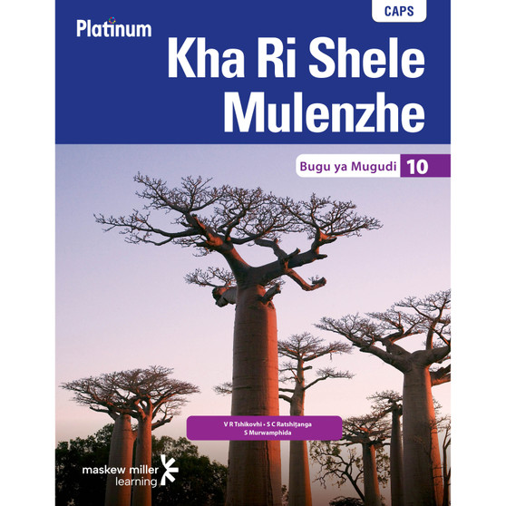DIGITAL - Platinum Kha Ri Shele Mulenzhe (Tshivenda HL) Grade 10 Learner's Book ePDF (1-year licence) - ISBN 9780636170339