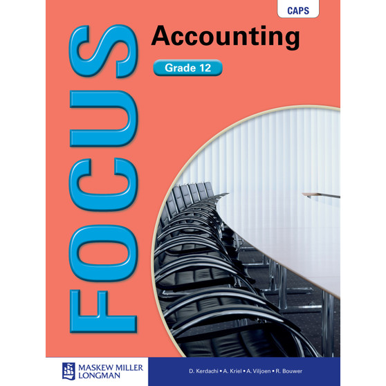 DIGITAL - Focus Accounting Grade 12 Learner's Book (CAPS Aligned) ePDF (1-year licence) - ISBN 9780636187863