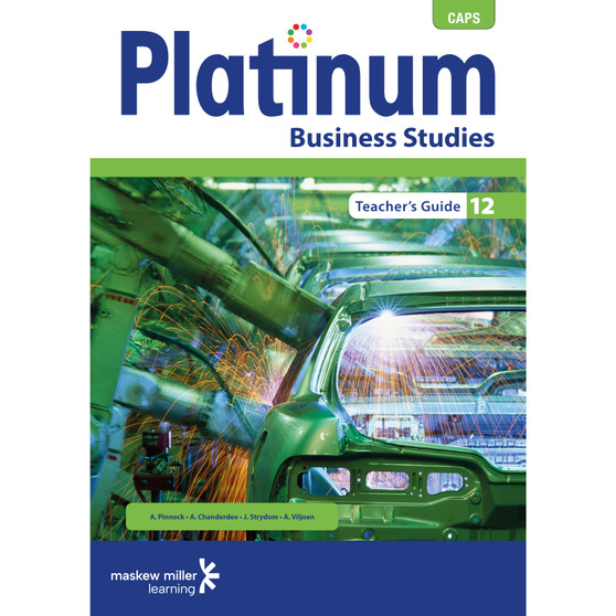 DIGITAL - Platinum Business Studies Grade 12 Teacher's Guide ePDF (1-year licence) - ISBN 9780636188235