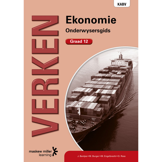 DIGITAL - Verken Ekonomie Graad 12 Onderwysersgids Epdf (1-Year Licence) - ISBN 9780636189034