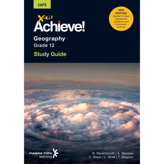 DIGITAL - X-Kit Achieve! Geography Grade 12 Study Guide 2/E ePDF (perpetual licence) - ISBN 9781776104055