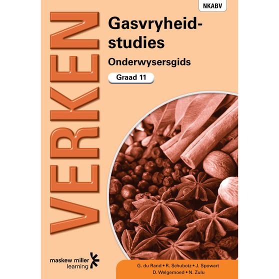 DIGITAL - Verken Gasvryheidstudies Graad 11 Onderwysersgids Epdf (1-Year Licence) - ISBN 9780636189072