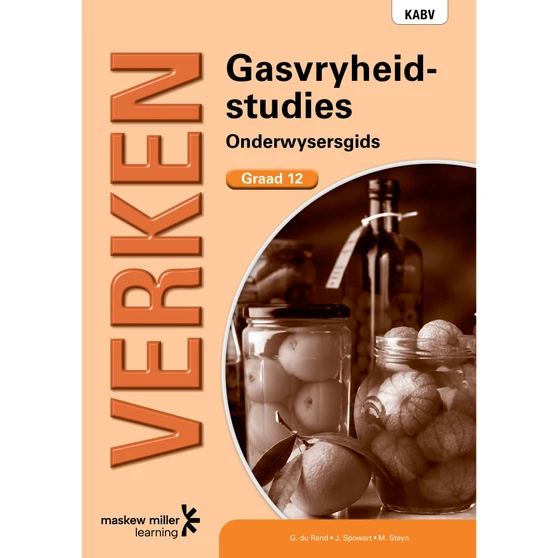 DIGITAL - Verken Gasvryheidstudies Graad 12 Onderwysersgids Epdf (1-Year Licence) - ISBN 9780636189096