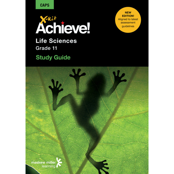 DIGITAL - X-Kit Achieve! Life Sciences Grade 11 Study Guide 3/E ePDF (perpetual licence) - ISBN 9781485718048