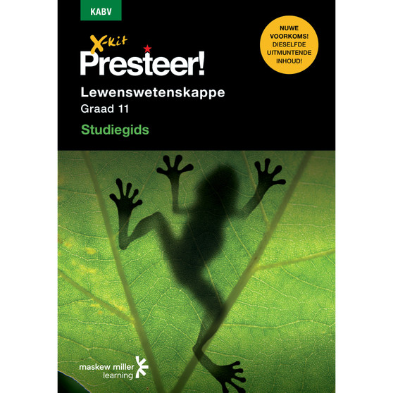 DIGITAL - X-Kit Presteer! Lewenswetenskappe Graad 11 Studiegids Epdf (Perpetual Licence) - ISBN 9781776101467