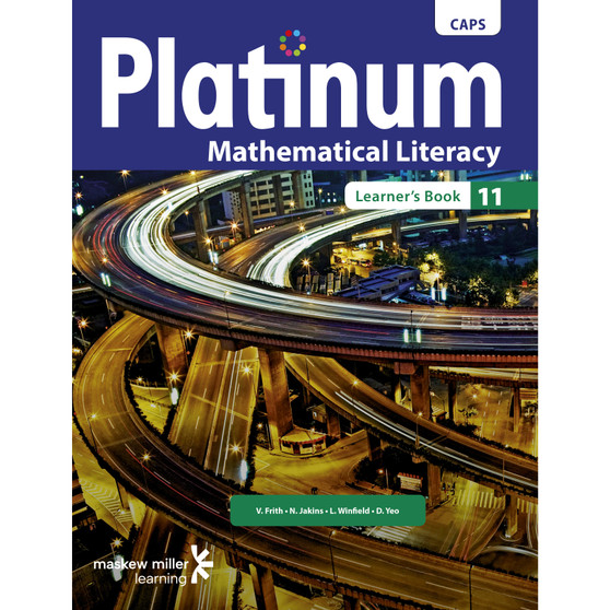 DIGITAL - Platinum Mathematical Literacy Grade 11 Learner's Book ePDF (1-year licence) - ISBN 9780636170520