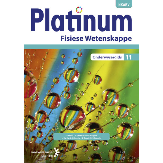 DIGITAL - Platinum Fisiese Wetenskappe Graad 11 Onderwysersgids Epdf (1-Year Licence) - ISBN 9780636188532